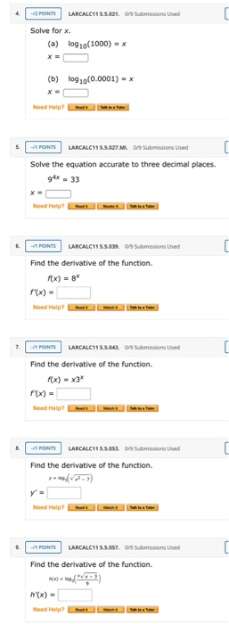 Solved please help with all questions 1-12. will rate if all | Chegg.com