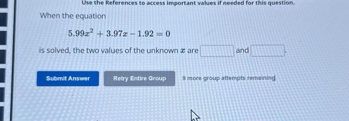 Solved Use The References To Access Important Values If | Chegg.com