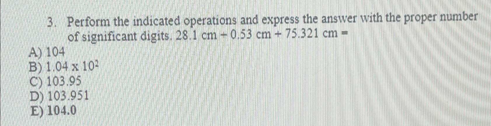 Solved Perform the indicated operations and express the | Chegg.com