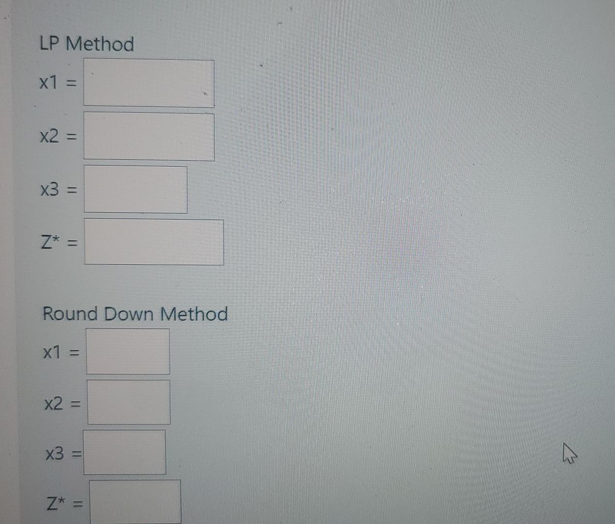 Solved Solve the following model using linear programming | Chegg.com