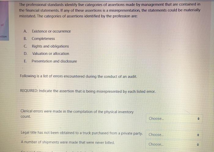 solved-the-professional-standards-identify-five-categories-chegg