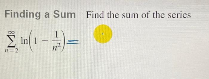 Solved How can i find the sum using the techniques provided | Chegg.com