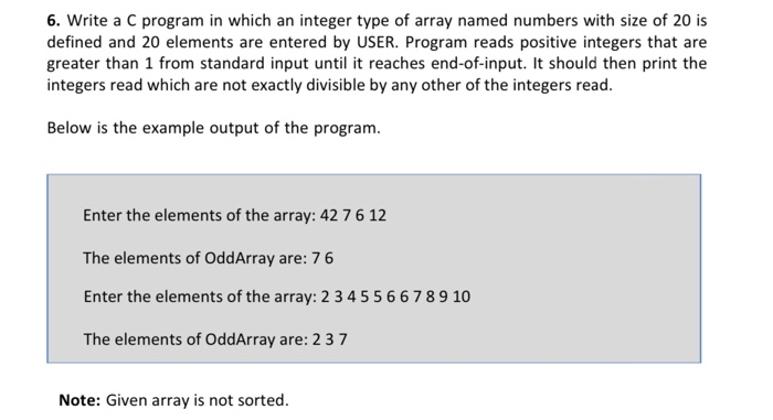 Solved 2. Write a C program in which an integer type of | Chegg.com