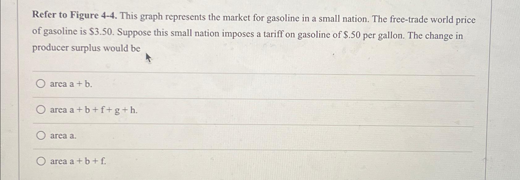 Solved Refer to Figure 4-4. ﻿This graph represents the | Chegg.com