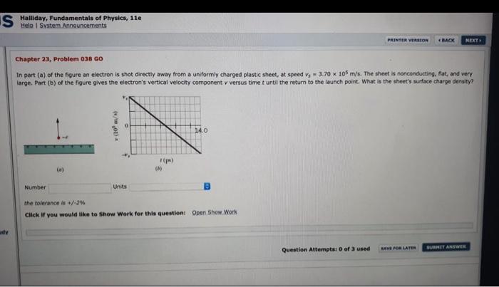 Solved Chapter 23, Problem 038 GO In part (a) of the figure | Chegg.com