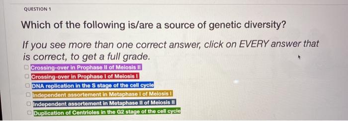 Solved QUESTION 1 Which of the following is/are a source of | Chegg.com