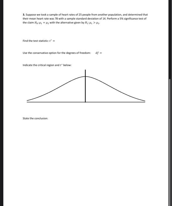 Solved In the problems below, use t-distribution and | Chegg.com