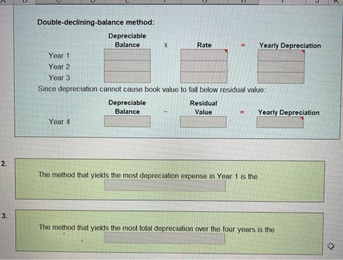 Solved PR 9-2B Comparing three depreciation methods Obj. 2 | Chegg.com