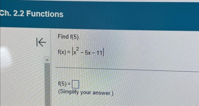 f x )= 11 18x 2 5x 5 12x 4 2x