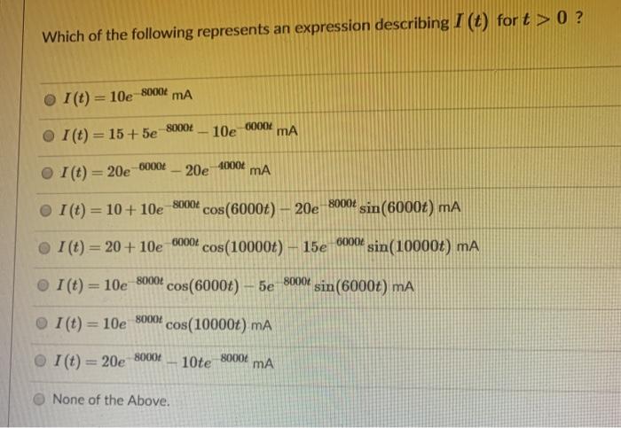 Solved 6 Pts Question 1 Consider The Circuit Shown Below