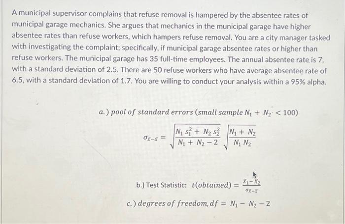 Solved Questions:What is the pool of standard error's?Is | Chegg.com