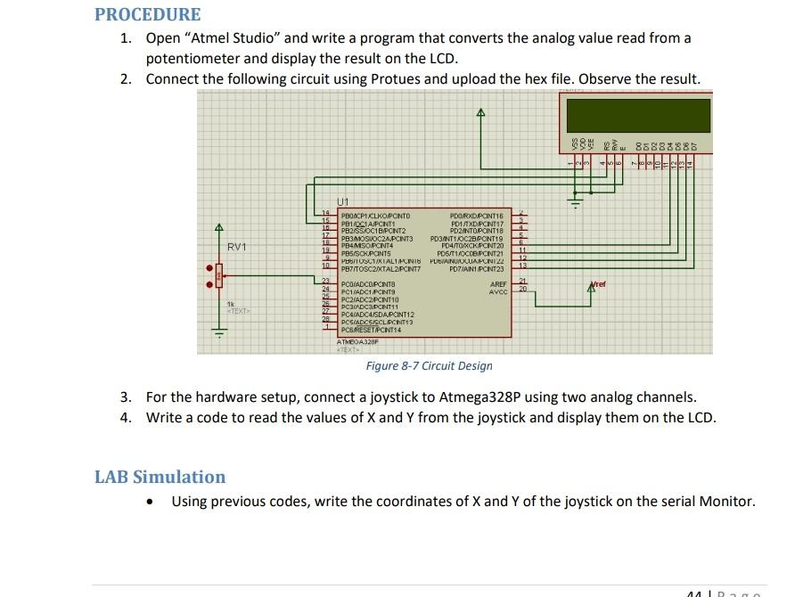 Solved Open “Atmel Studio” and write a program that converts 