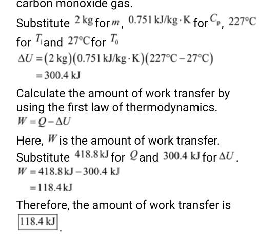 Solved X Chapter 7 Problem 28P Applying the Exergy Balance: | Chegg.com