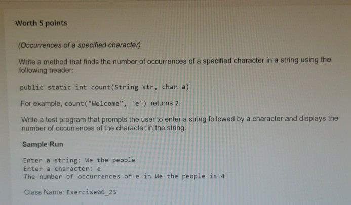 solved-worth-5-points-occurrences-of-a-specified-character-chegg