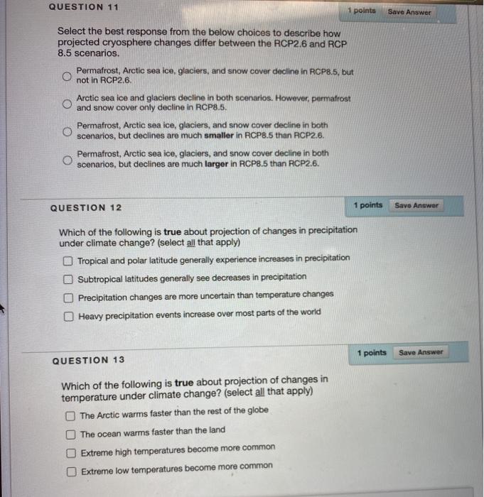 Solved QUESTION 11 1 points Save Answer Select the best | Chegg.com