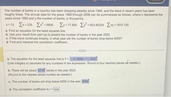 The number of banks in a country has been dropping steadily since 1984 , and the trend in recent years has been roughly linea