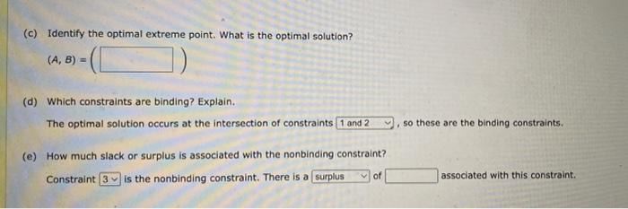 Solved Consider the following linear program and answer the | Chegg.com