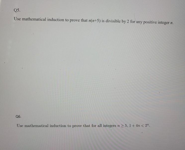 Solved Q4. Suppose That A, B, C And D Are Integers And A #c. | Chegg.com