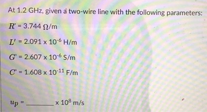 Solved A lossless microstrip line uses a 1.3-mm wide | Chegg.com