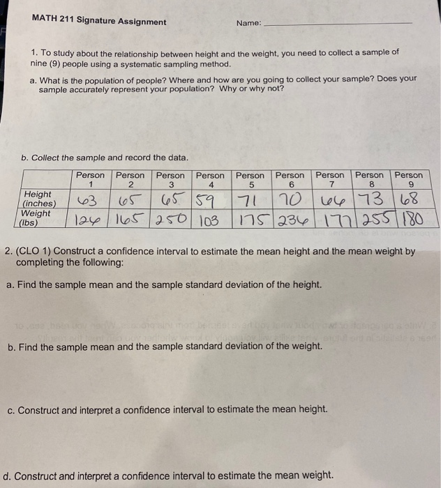 Solved math 211 signature assignment name 1 to study about chegg