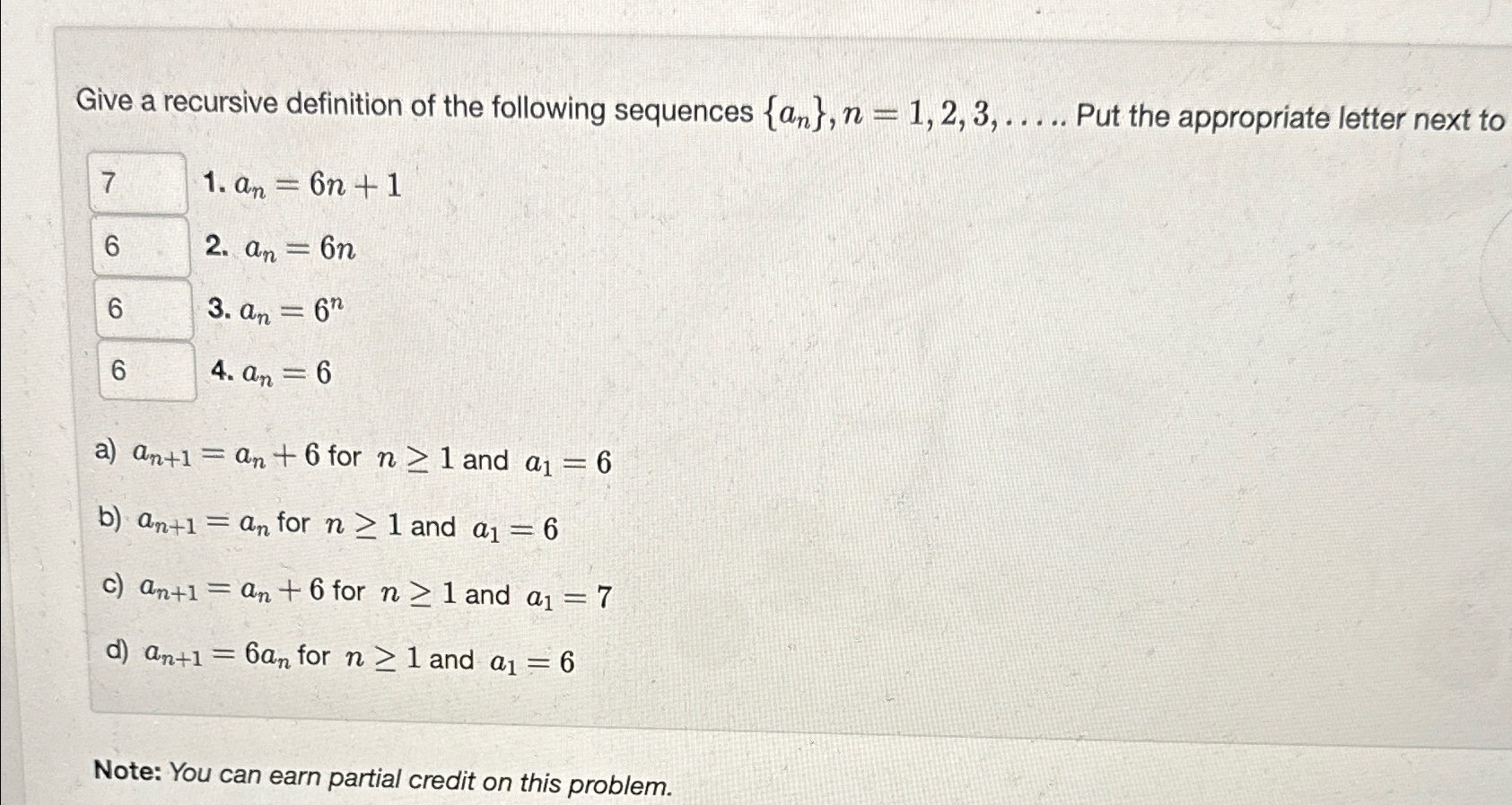 Solved Give A Recursive Definition Of The Following | Chegg.com