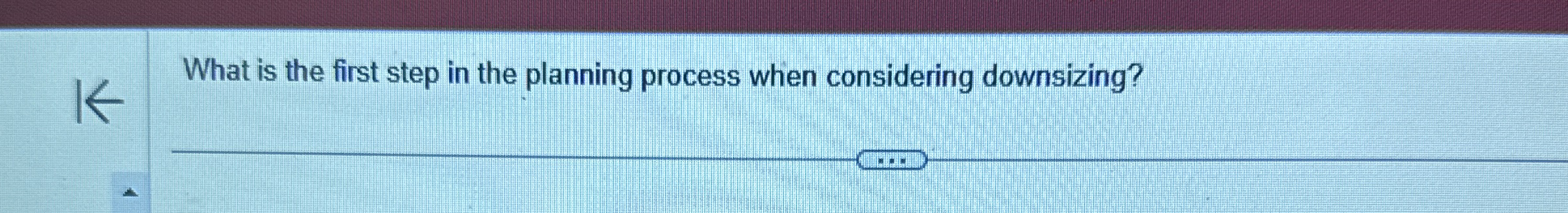 Solved What is the first step in the planning process when | Chegg.com