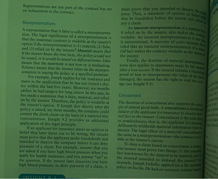 Solved Michael has purchased a homeowner's (HO) policy from