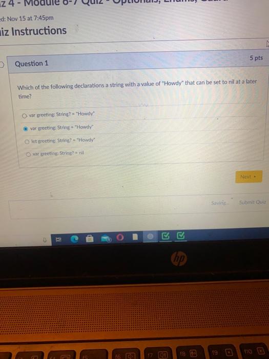 Solved Z 4 ed: Nov 15 at 7:45pm iz Instructions 5 pts | Chegg.com
