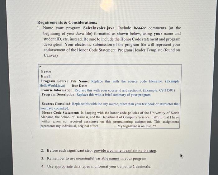 Solved Remember: to include your project header details at | Chegg.com