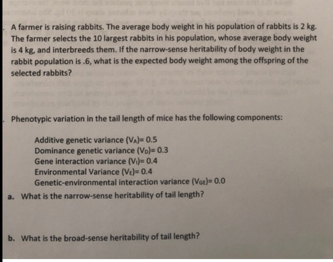 Solved A farmer is raising rabbits. The average body weight | Chegg.com