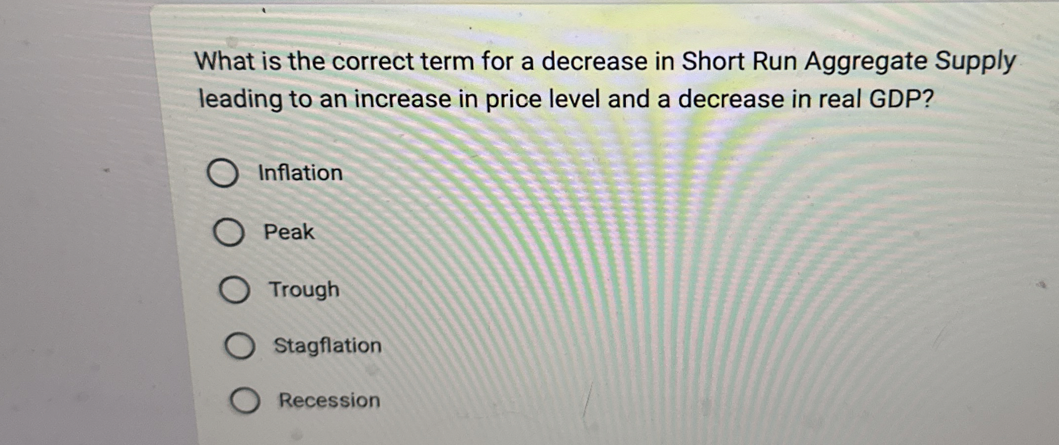 High Quality SOLUTION What is the correct term for a decrease in Short ...
