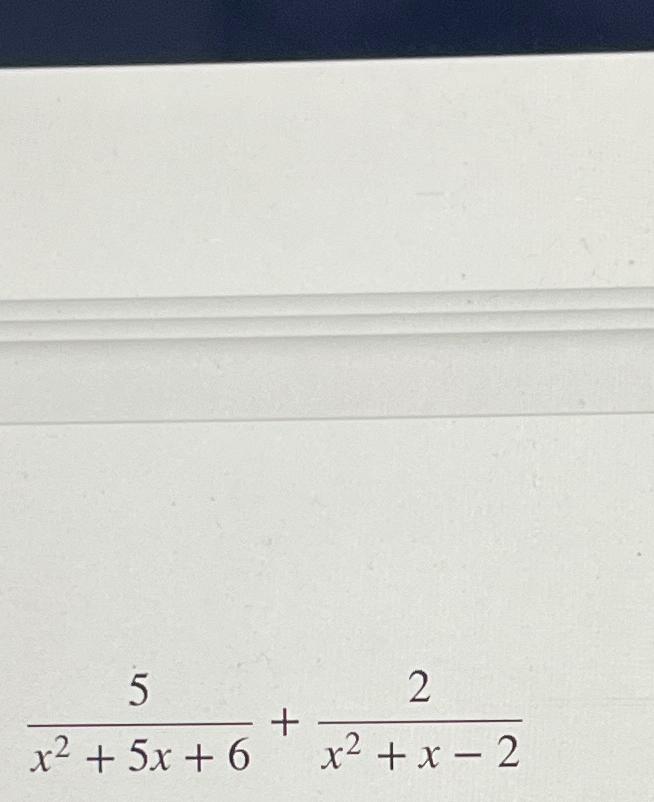 5x 2 2x 2 2x 5x 2 6