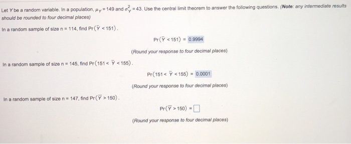 Solved 43. Use The Central Limit Theorem To Answer The | Chegg.com