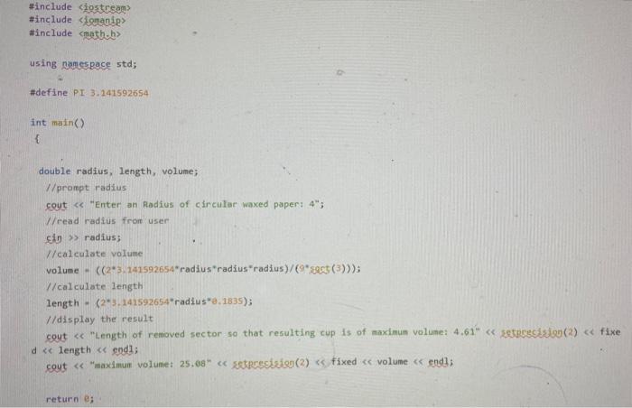 Solved introduce to programming c++help me ! 20 min! why is | Chegg.com
