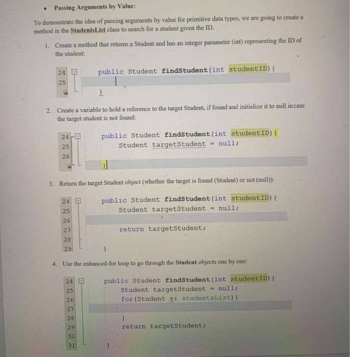 Solved Experiment 3: Passing by Value vs Passing by | Chegg.com