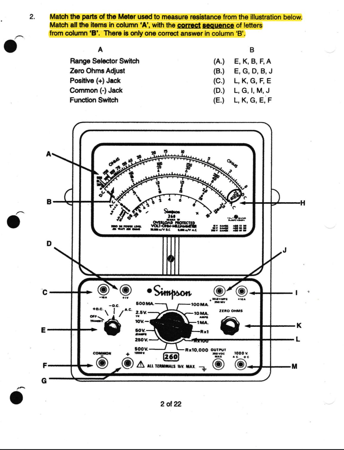 solved-match-the-parts-of-the-meter-used-to-measure-chegg