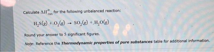 Solved Calculate ΔHrxn0 for the following unbalanced | Chegg.com