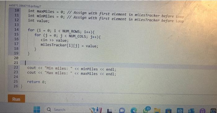 Solved Find the maximum value and minimum value in | Chegg.com