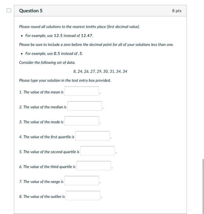 Solved Question 3 1 pts Select the option that makes the | Chegg.com