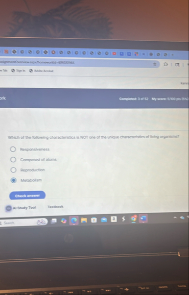 Solved Which of the following characteristics is NOT one of | Chegg.com
