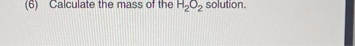 Solved 2. A student performed the experiment described in | Chegg.com