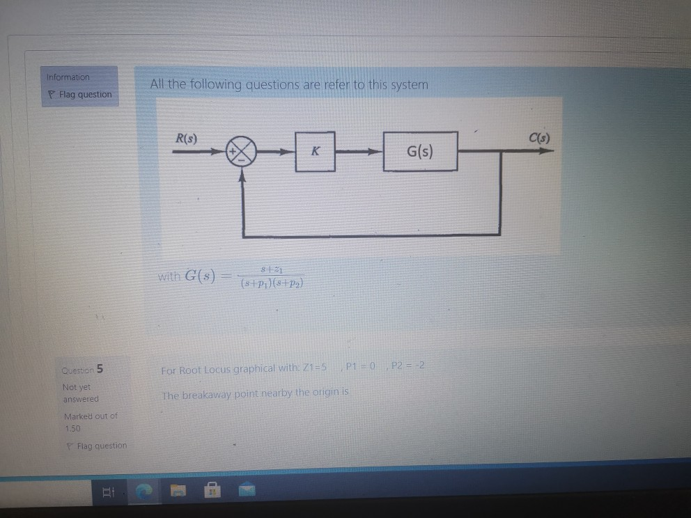 Solved Information All the following questions are refer to | Chegg.com