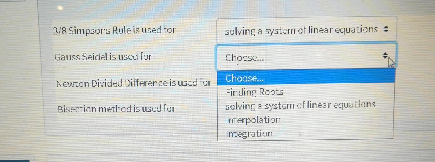 Solved 3/8 Simpsons Rule is used for solving a system of | Chegg.com