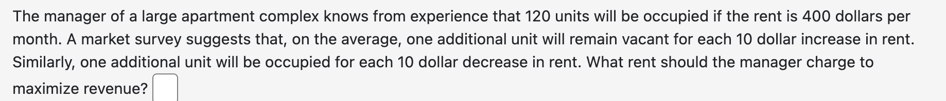 Solved by an EXPERT The manager of a large apartment complex knows from ...