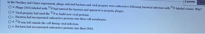 in the hershey chase experiment what happened to the bacteria