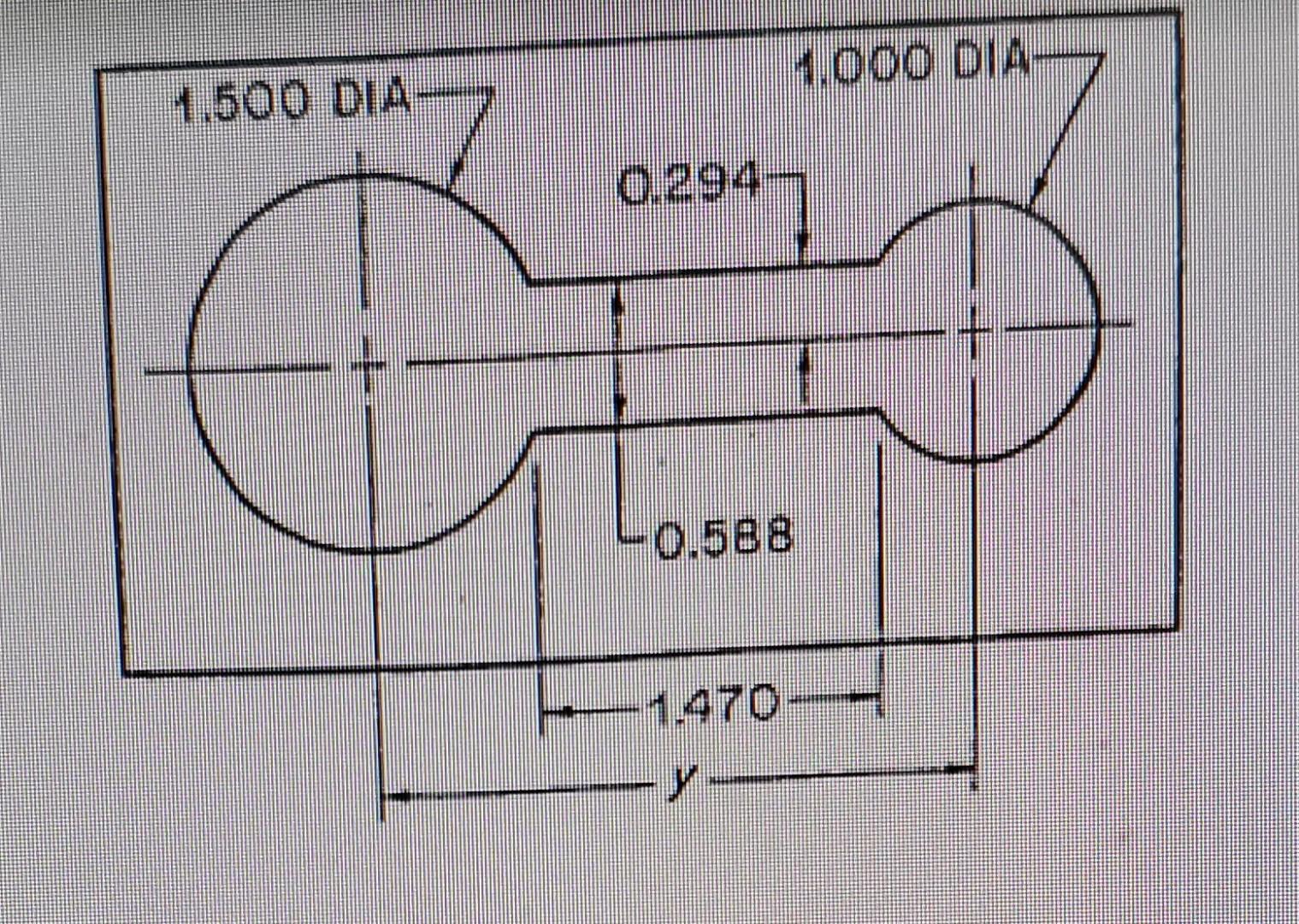 1.000 DIA 1.500 DIA 0.294 -0.588 1.470 y