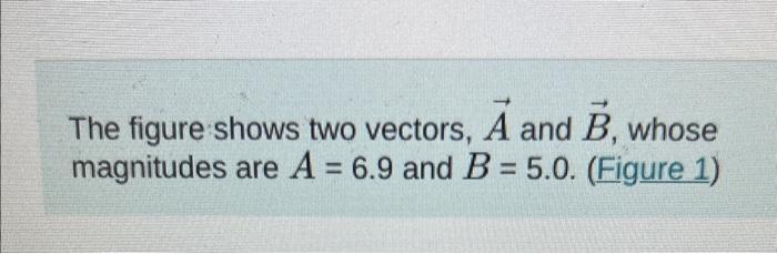 Solved Calculate The Magnitude Of A+B. Express Your Answer | Chegg.com