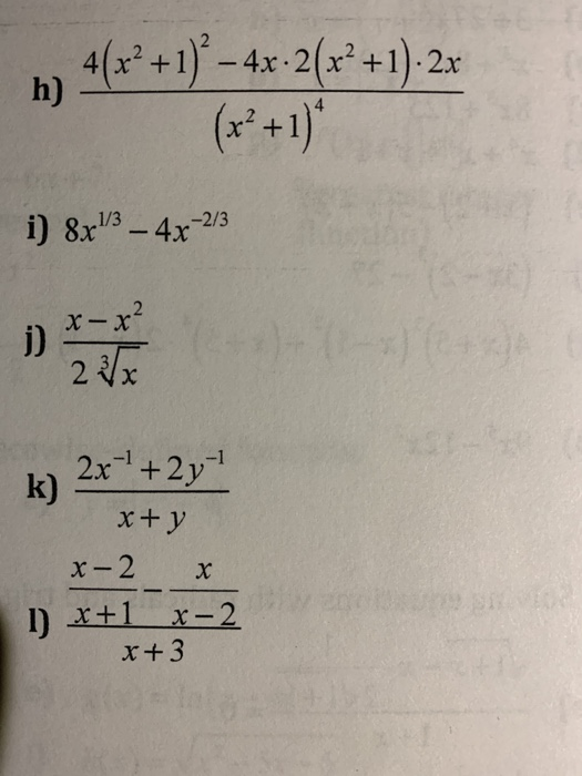 Solved 4 X2 1 4x 2 X 1 2x X 1 I 8x1 3 4x 2 3 Chegg Com