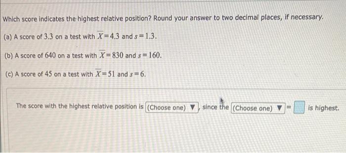 solved-which-score-indicates-the-highest-relative-position-chegg