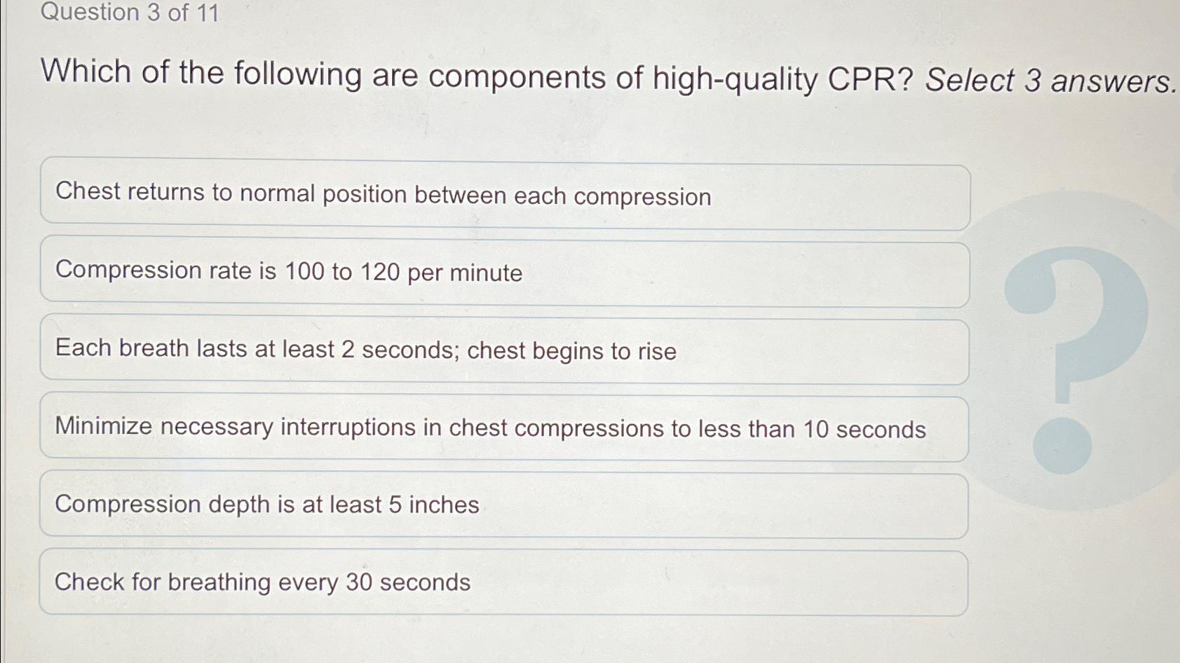 CPR Chest Compression Depth for Adults, Infants - CPR Select